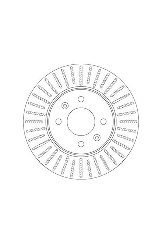 Hyundai Accent Blue Ön Fren Diski 256 Mm Çap 2011-2018 Trw