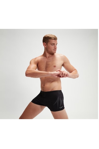 Speedo Hyperboom Endurance + Erkek Yüzücü Mayosu Siyah
