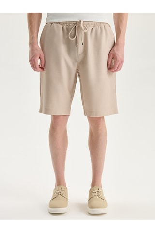 Lcw Vision Bej Slim Fit Erkek Şort
