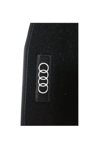 Oto Halı Paspas Seti Audi A3 2012-2020 Hatchback Uyumlu Sline Sport Kaymaz & Şık Tasarım - Siyah Logolu