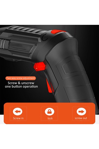 Suofeng 3.6v Li-pil Akülü Elektrikli Tornavida Seti - 250rpm Hızlı, 3.5n.m Tork, Taşınabilir Tamir Aracı Usb Şarjlı