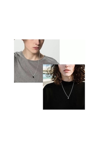 Hediye Vakti Mıknatıslı Kalp Çift Kolye