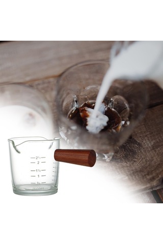 Homyl 100ml Espresso Ölçüm Camı Sürahi Bardak Meyve Stil-a Stil A