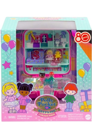 Polly Pocket - Mattel 80. Yıl Özel Nostaljik Kompakt Oyun Seti