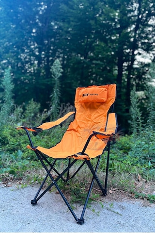 Rox Campıng Katlanır Kamp Sandalyesi - Sarı Sarı