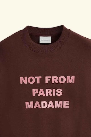 American Rag Cie Le Sweat Slogan: Relaxed Fit, Pamuklu Ve Şık Tasarımlı Sweatshirt Bordo