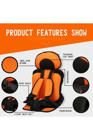 Bosphorusboutique Renkli Pembe Pedi Parlak Otomobil Koruyucu Koltuğu Koltuğu Kaymaz İçin Dostu Dostu Dayanıklı Çevre Bebek Araba Araba Gk