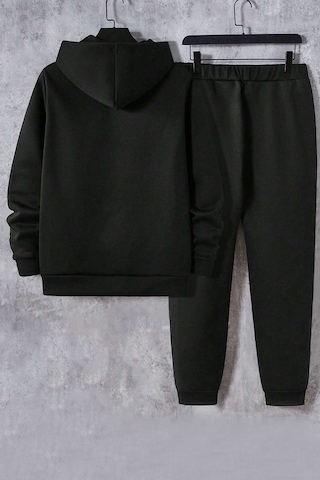 Antrasit Eşofman Takımı Siyah2