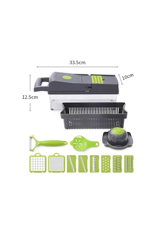 Lemestar Mutfak Yardımcısı: Çok Amaçlı Sebze Doğrayıcı Ve Kesme Makinesi İle Kolay Dilimleme Ve Doğrama Diğer