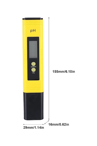 0,01 Çözünürlüklü Dijital Metre Büyük Lcd Kalem Su Kalite Test Cihazı, Otomatik Kalibrasyon Fonksiyonlu Ve 0,00