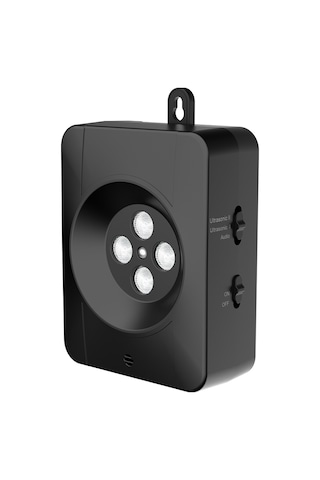 3 Vitesli Anti-köpek Havlama Cihazı Ultra-sonik Köpek Havlama Kontrolü Caydırıcı Cihazlar Şarj Edile-siyah