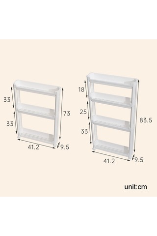 Sones Katlı Banyo Kapısı Dar Raf Tuvalet Çatlak Zemin Arabası Düzenleyici Diğer