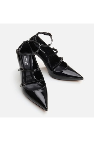 Hotiç Mary Jane Siyah Kadın Kalın Topuk 01ayh294970a100 Siyah