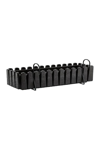 Omnipazar So-ib03 Antrasit Askılı Balkon Saksı Takım 14 Lt No 3