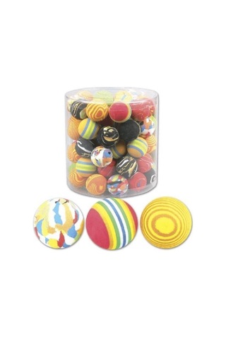 Pribor 4 Lü Kedi Köpek Evcil Hayvan Sünger Oyun Topu