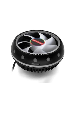 Coolmoon Ufo Cpu İşlemci Fanı Rgb Intel/Amd Tam Uyumluluk