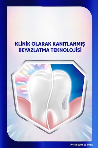 Sensodyne Klinik Beyazlık Güçlü Diş Minesi + Diş Lekelerine Karşı Diş Macunu 2 x 75 ML