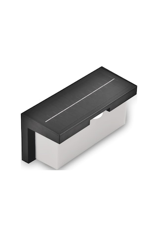 Cata Ct 7083 Barbaros 40w Dış Mekan Solar Led Aplik 3200k Gün Işığı Siyah