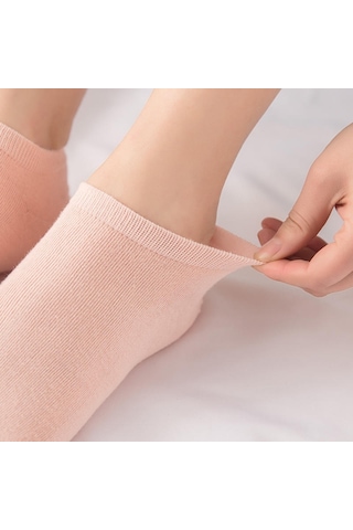 Bgk Bgk Sft Ptk Soft Patik Kadın Çorap Renkli 8'Li Çok Renkli