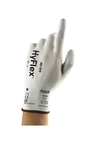 Ansell Hyflex 48-100 Poliüretan Kaplı Montaj Iş Eldiveni