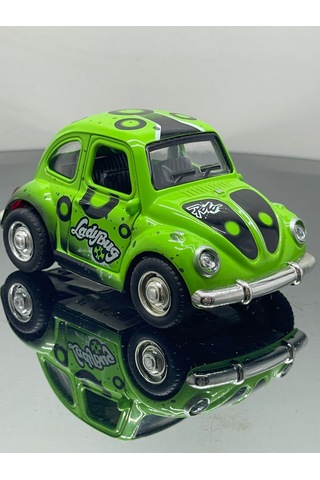 Metal 8 Cm Eski Classik Model Oyuncak Araba - Yeşil