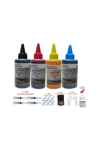 Canon E414/404/484/E474 Yazıcı Uyumlu Kartuş Dolum Seti Pg46/C56