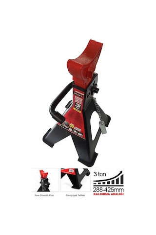 DHT 3 Ton Kriko Standı D12010003 Araba Sehpası 1 Çift DHT 3 Ton Kriko Standı D12010003 Araba Sehpası 1 Çift