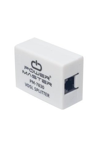 Powermaster Adsl Vdsl Splitter Kablosuz Filtreli Pm-7830