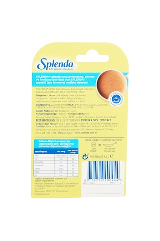 Splenda 500 Tablets 1 Paket 1 X 1 Stück
