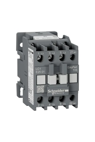 Schneider Electric Easypact Tvs Lc1E2501B5 3P 25A 24Vac Güç Kontaktörü