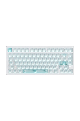 Vgn Neon75he Air 8k Manyetik Oyuncu Klavyesi Kablosuz-white Frosted Transparent