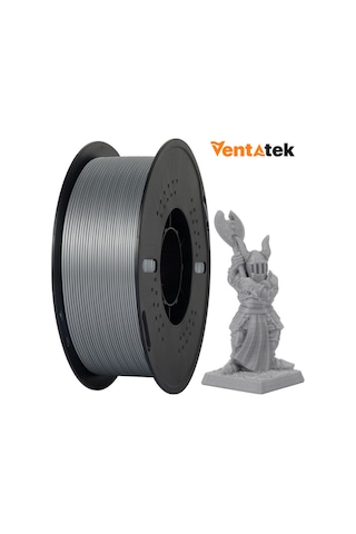 Kingroon Petg Basic Metalik Gümüş Filament 1.75mm 1kg