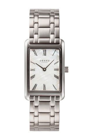 Obaku Denmark V311lxcwsc Quartz Çelik Gri 24 Mm Kadın Kol Saati Gri