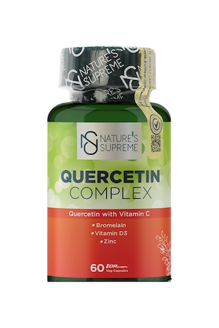 Nature's Supreme Quercetin Complex 60 Kapsül