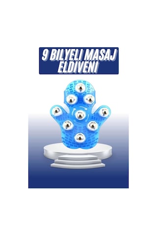 Masaj Aleti El Şeklinde Omuz Bacak Bilyeli Masaj Eldiveni El Şekilli Diğer