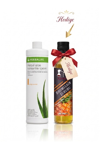 Aloe Konsantre Mango Aromalı İçecek Alembic Bromelain Hediyeli