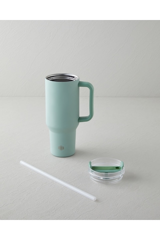 English Home Good Mood New Etna Çelik Termos 900 Ml Yeşil