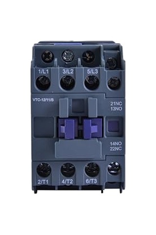 11 S Kontaktör 12a 1no 1nc 230v Bobinli