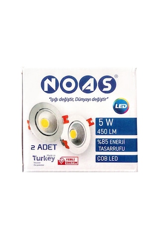 Noas 5 Watt Cob Led  10 Adet