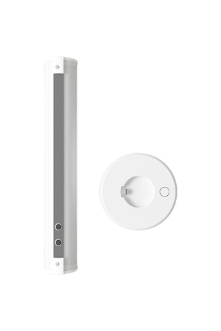 Yaozixa Rgb Sesli Işık Stripti, 8 Renk/modlu Parti Ve Oyuncu Masaüstü Atmosfer Lambası, Led Araç Dekorasyonu Işığı Işık Şeridi + Tutucu Beyaz