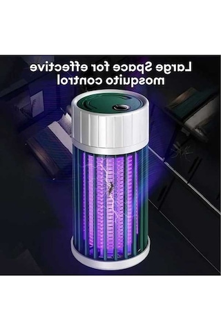 Trendooze Uv Usb Sivrisinek Şarjlı Lamba Katili Elektrik Çarpması Pm