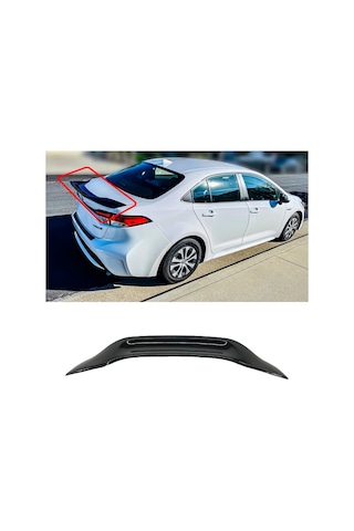 Autogp Toyota Corolla Bagaj Üstü Spoiler Jdm Siyah Boyalı 2019+ Bg-ty21 01 021
