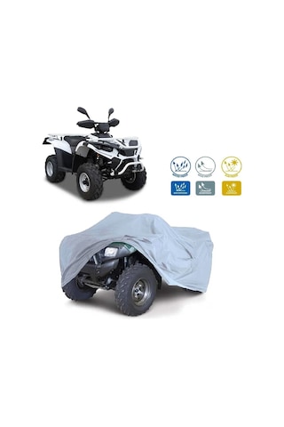Gri Cfmoto C Force 1000 Overland Atv Brandası, Atv Koruyucu Örtüsü
