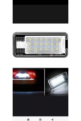 B Audi Led Plaka Aydınlatması 245763581
