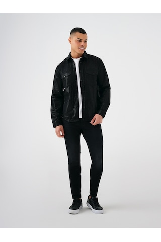 Regular Fit Erkek Gömlek U.kol Denim