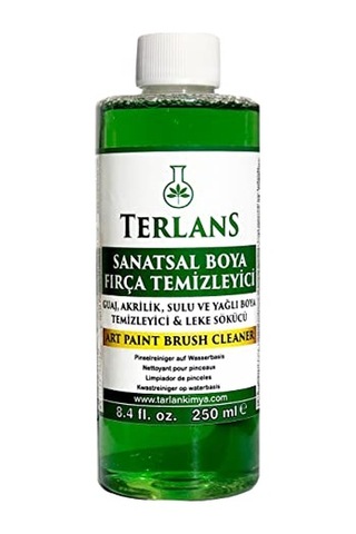 Fırça Temizleyici 250 Ml - Yağlı Ve Akrilik Temizleyici - Brush Cleaner