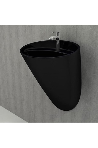 Bocchi Venezia Asma Monoblok Lavabo Parlak Siyah 1083-005-0126