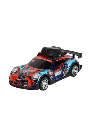 Usb Şarjlı Kameralı Oyuncak Spor Araba Turkuaz