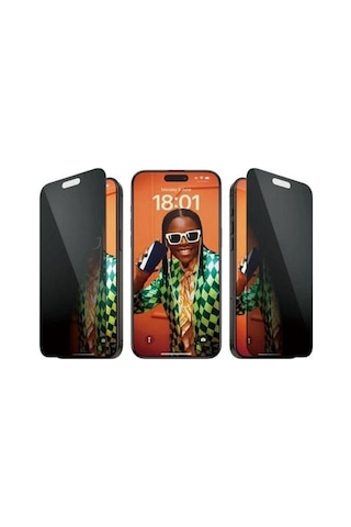 Apple iPhone 15 Pro Max Uyumlu Uwf Privacy Wa, Ekran Koruyucu