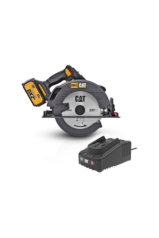 Cat Dx53bc Li-ion Tek Akülü Şarjlı Daire Testere 18volt 2.0ah /185mm